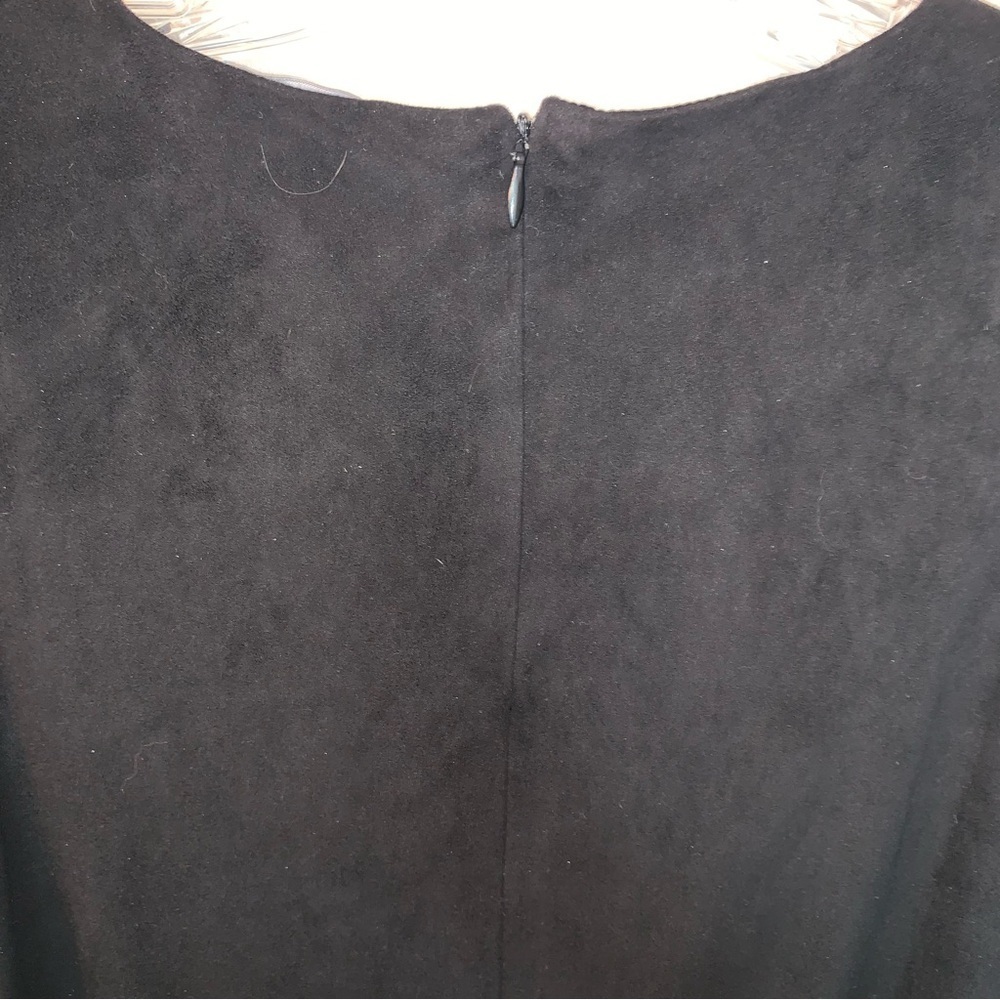 Brunette The Label Black The Lily Romper Faux Suede - Picture 9 of 9